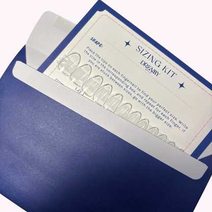 Press-on sizing kit